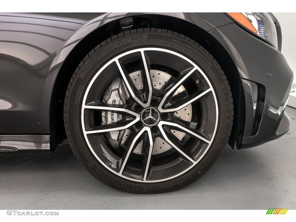 2019 C 43 AMG 4Matic Coupe - Graphite Grey Metallic / Black photo #9