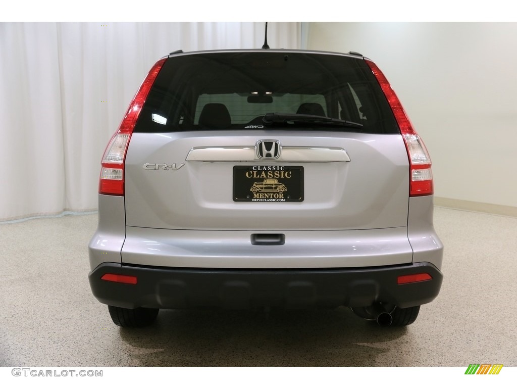 2008 CR-V EX 4WD - Whistler Silver Metallic / Black photo #16