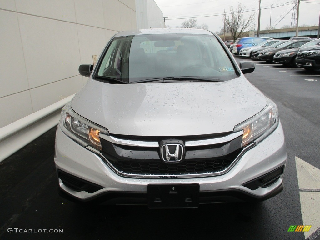 2015 CR-V LX AWD - Alabaster Silver Metallic / Gray photo #8