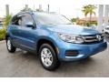 2017 Pacific Blue Metallic Volkswagen Tiguan S  photo #2