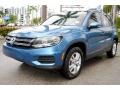 Pacific Blue Metallic - Tiguan S Photo No. 5