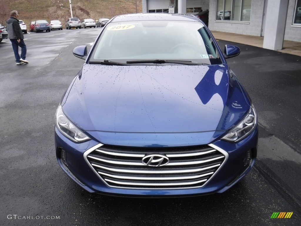 2017 Elantra Value Edition - Lakeside Blue / Black photo #5