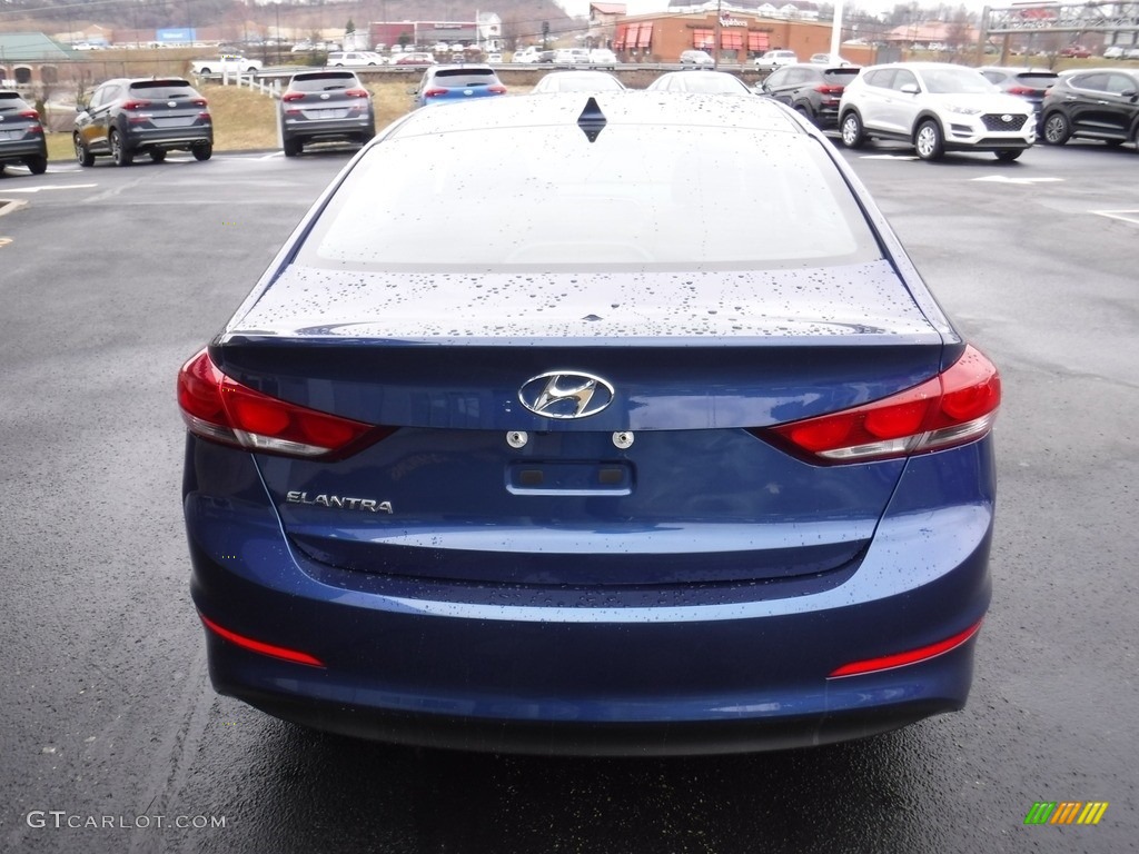 2017 Elantra Value Edition - Lakeside Blue / Black photo #9