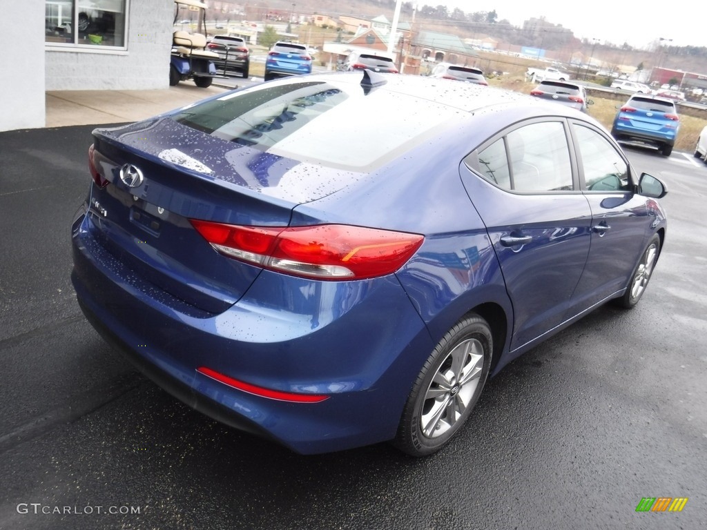 2017 Elantra Value Edition - Lakeside Blue / Black photo #10