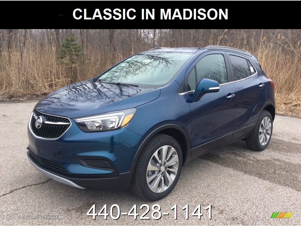 2019 Encore Preferred AWD - Deep Azure Metallic / Ebony photo #1