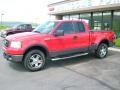 2007 Bright Red Ford F150 FX4 SuperCab 4x4  photo #12