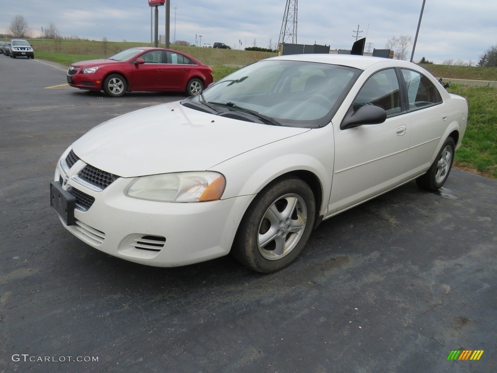 2005 Stratus SXT Sedan - Stone White / Dark Slate Gray photo #8