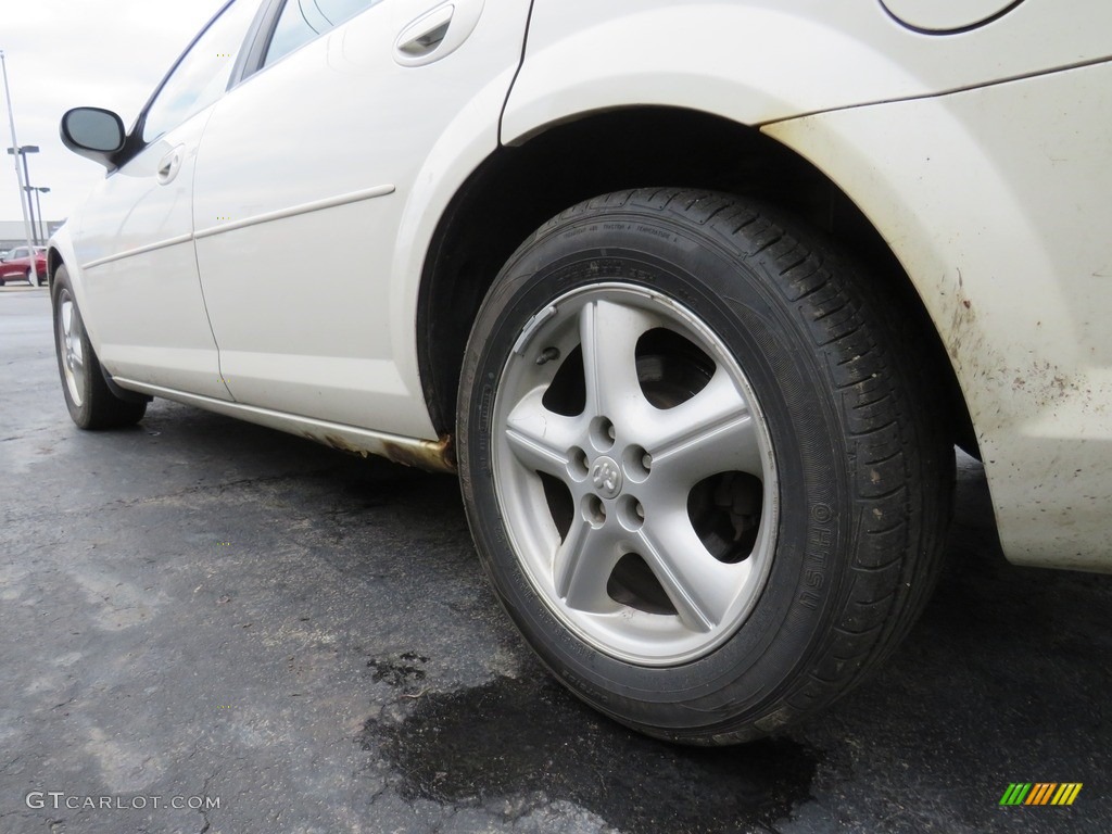 2005 Stratus SXT Sedan - Stone White / Dark Slate Gray photo #10
