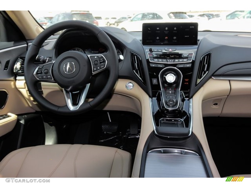 2019 Acura RDX AWD Parchment Dashboard Photo #132611504