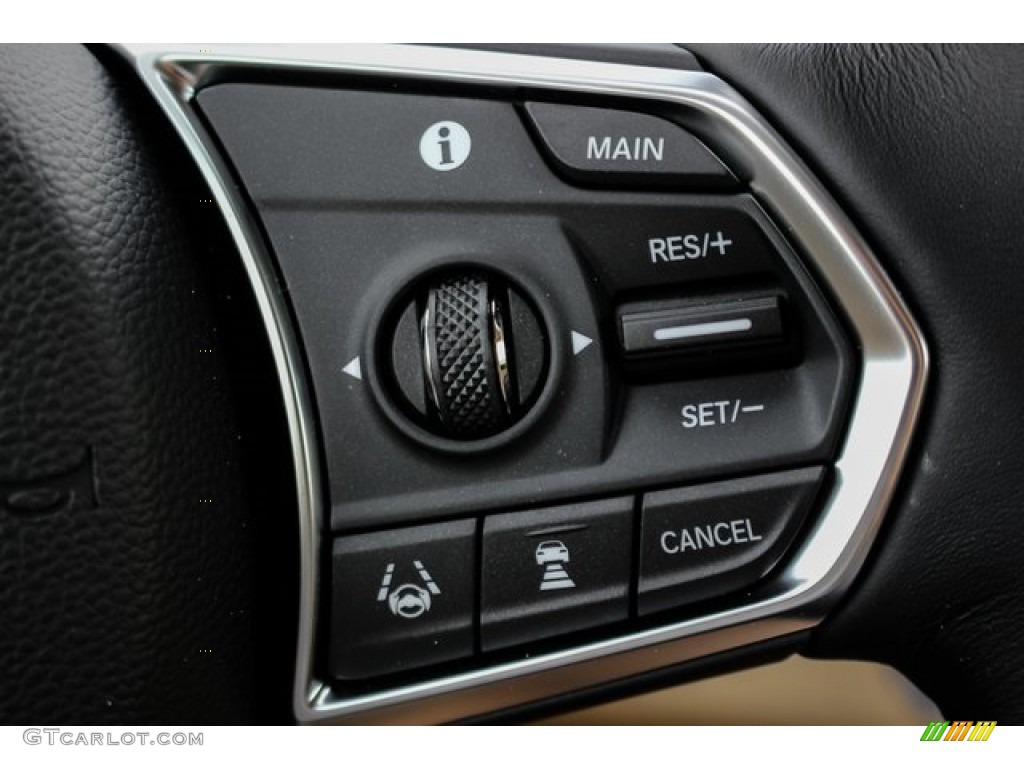 2019 Acura RDX AWD Parchment Steering Wheel Photo #132611672