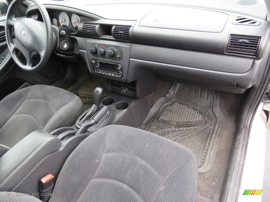 2005 Stratus SXT Sedan - Stone White / Dark Slate Gray photo #30