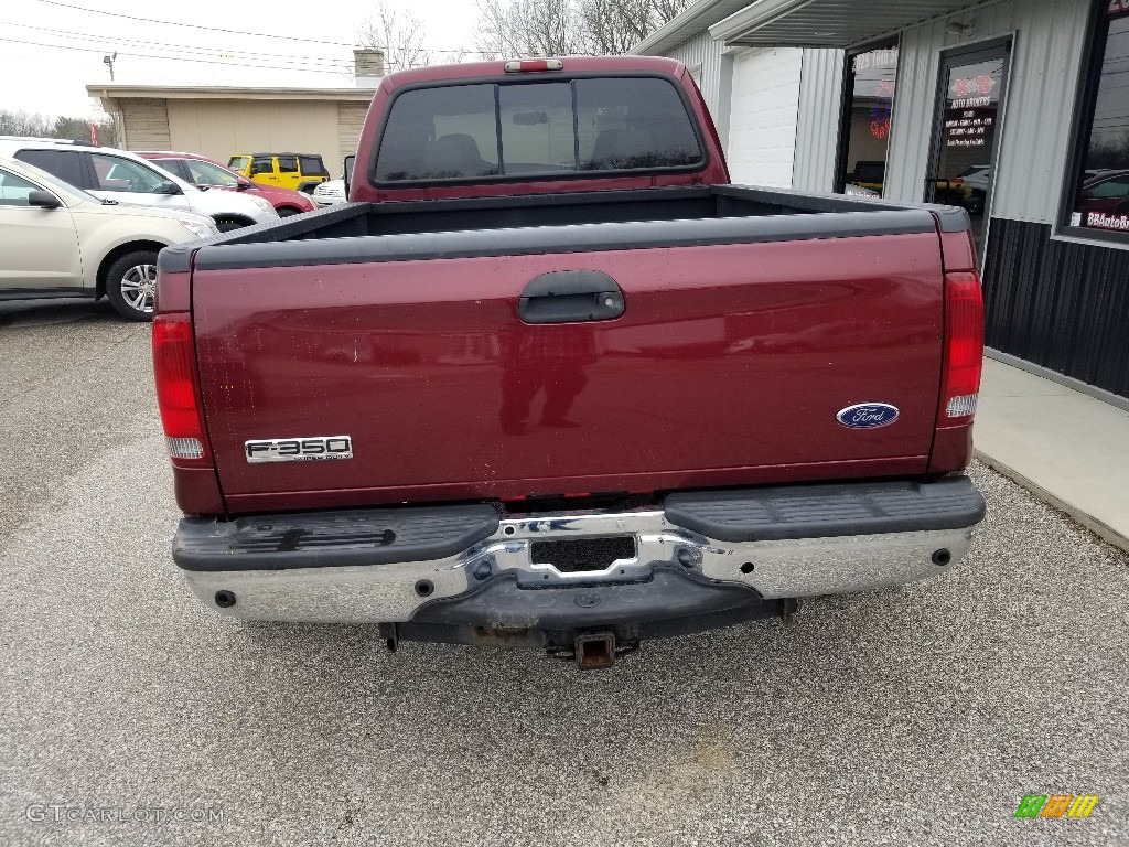 2006 F350 Super Duty Lariat Crew Cab 4x4 Dually - Dark Copper Metallic / Tan photo #4