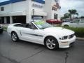 Performance White 2007 Ford Mustang GT/CS California Special Convertible