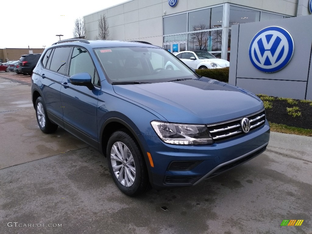 Blue Silk Metallic 2019 Volkswagen Tiguan S 4MOTION Exterior Photo #132614588