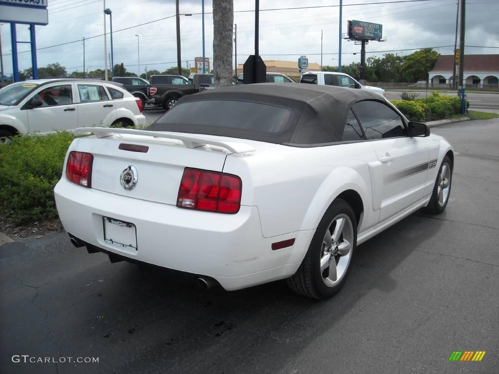 2007 Mustang GT/CS California Special Convertible - Performance White / Black/Dove Accent photo #27