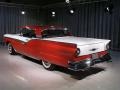1957 Red Ford Fairlane Skyliner  photo #2