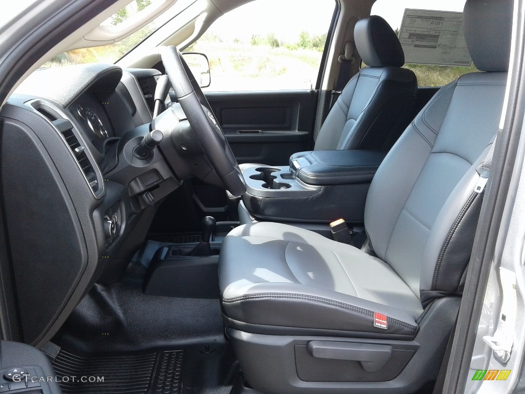 Black/Diesel Gray Interior 2019 Ram 3500 Tradesman Crew Cab 4x4 Chassis Photo #132616754
