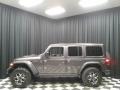 2019 Granite Crystal Metallic Jeep Wrangler Unlimited Rubicon 4x4  photo #1