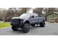 2011 Sterling Gray Metallic Ford F350 Super Duty Lariat Crew Cab 4x4 Dually  photo #1