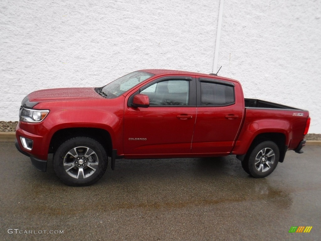 2016 Colorado Z71 Crew Cab 4x4 - Red Rock Metallic / Jet Black photo #2
