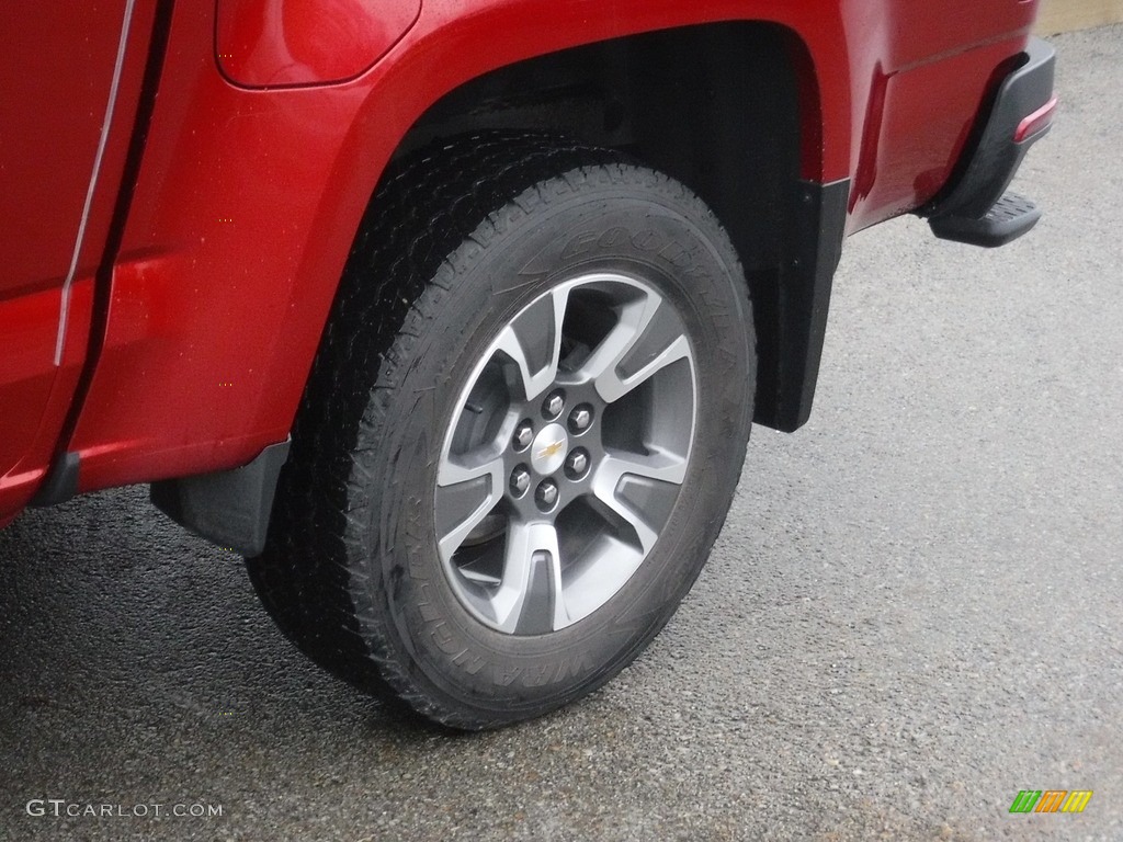 2016 Colorado Z71 Crew Cab 4x4 - Red Rock Metallic / Jet Black photo #3