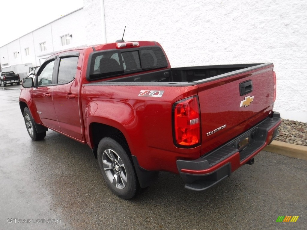 2016 Colorado Z71 Crew Cab 4x4 - Red Rock Metallic / Jet Black photo #10