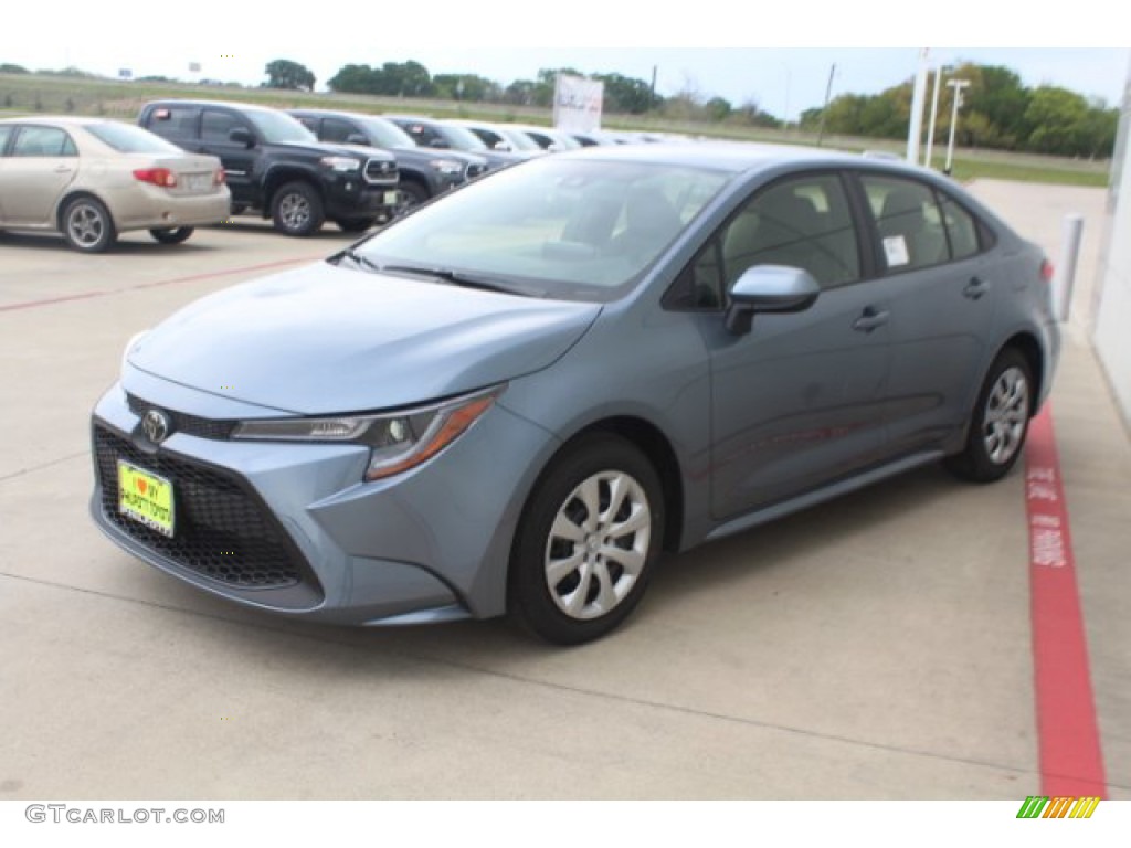 Celestite Gray Metallic 2020 Toyota Corolla LE Exterior Photo #132621677