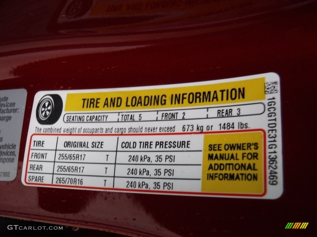 2016 Colorado Z71 Crew Cab 4x4 - Red Rock Metallic / Jet Black photo #32