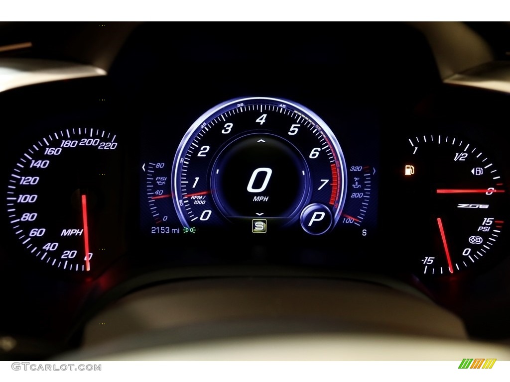 2015 Chevrolet Corvette Z06 Coupe Gauges Photo #132622292