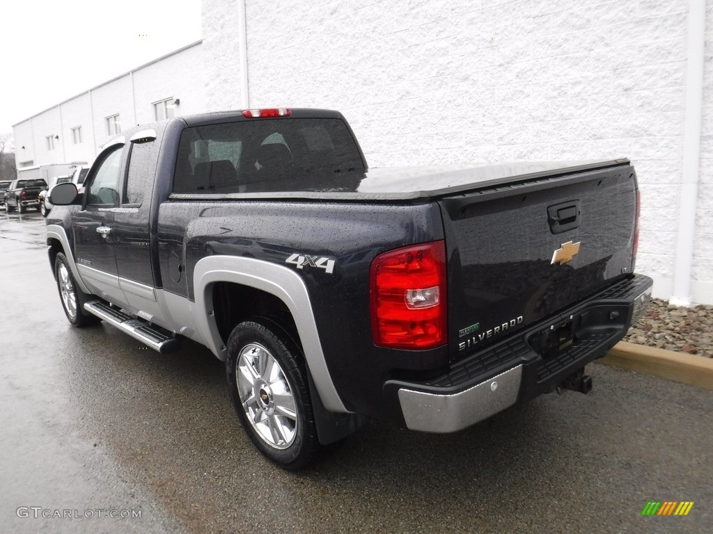 2012 Silverado 1500 LT Extended Cab 4x4 - Imperial Blue Metallic / Ebony photo #14