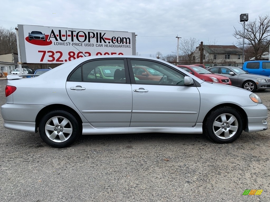 2005 Corolla S - Phantom Gray Pearl / Black photo #2