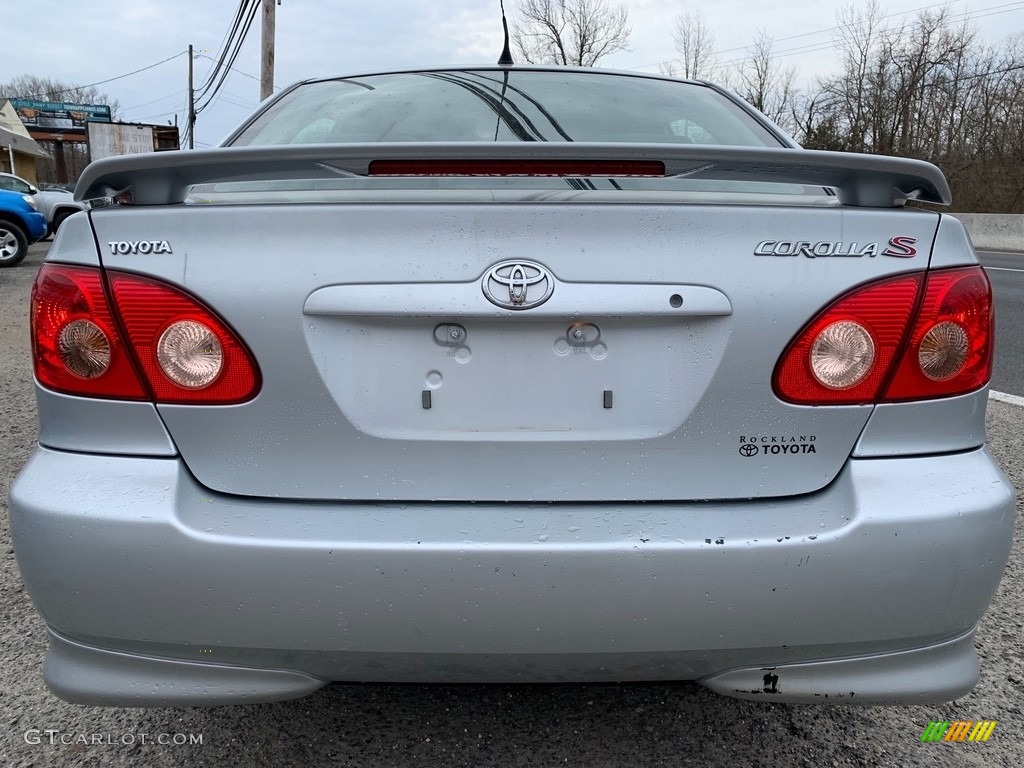 2005 Corolla S - Phantom Gray Pearl / Black photo #4