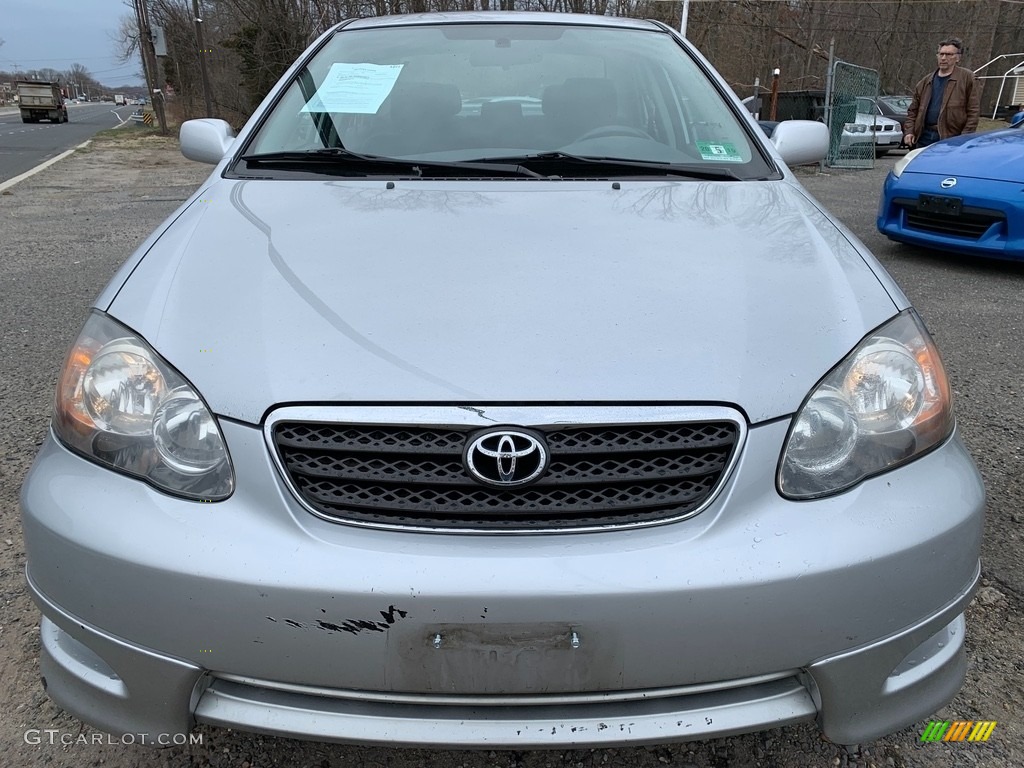 2005 Corolla S - Phantom Gray Pearl / Black photo #8