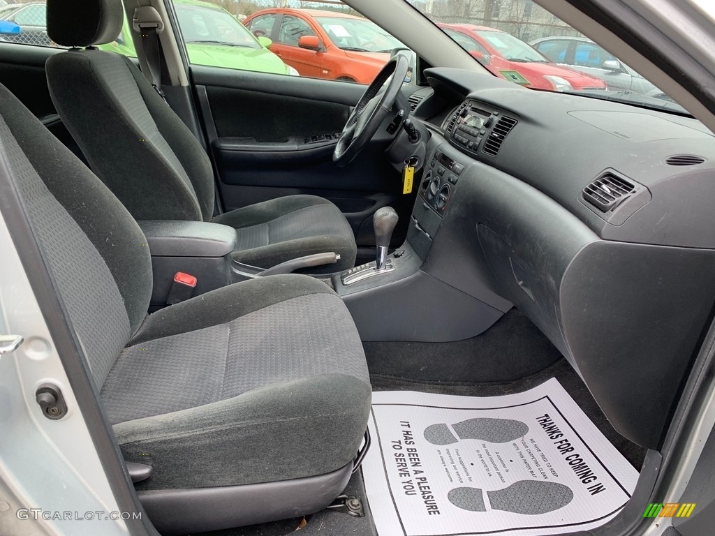 2005 Corolla S - Phantom Gray Pearl / Black photo #13