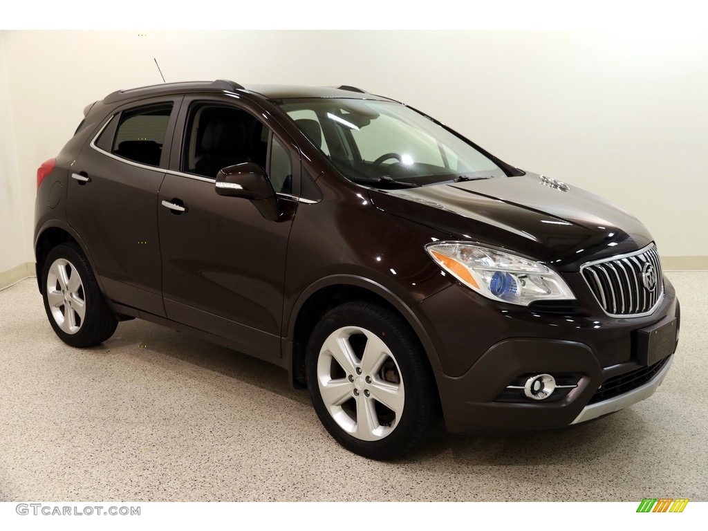 Rosewood Metallic Buick Encore