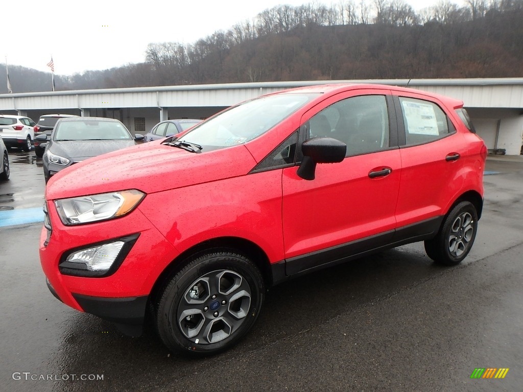 Race Red 2019 Ford EcoSport S 4WD Exterior Photo #132625493