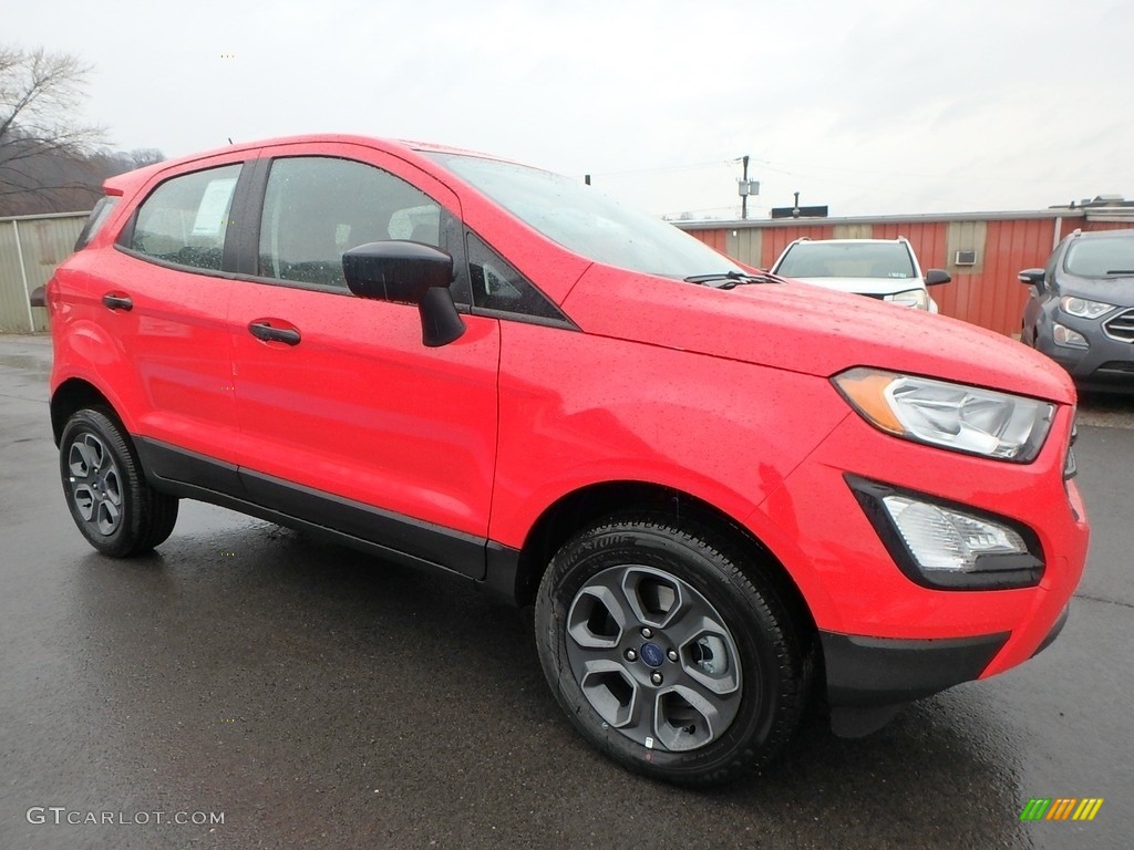 Race Red 2019 Ford EcoSport S 4WD Exterior Photo #132625515