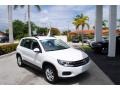 Pure White 2016 Volkswagen Tiguan S
