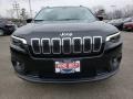 2019 Diamond Black Crystal Pearl Jeep Cherokee Latitude Plus 4x4  photo #2