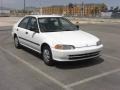 1993 Frost White Honda Civic DX Sedan  photo #3