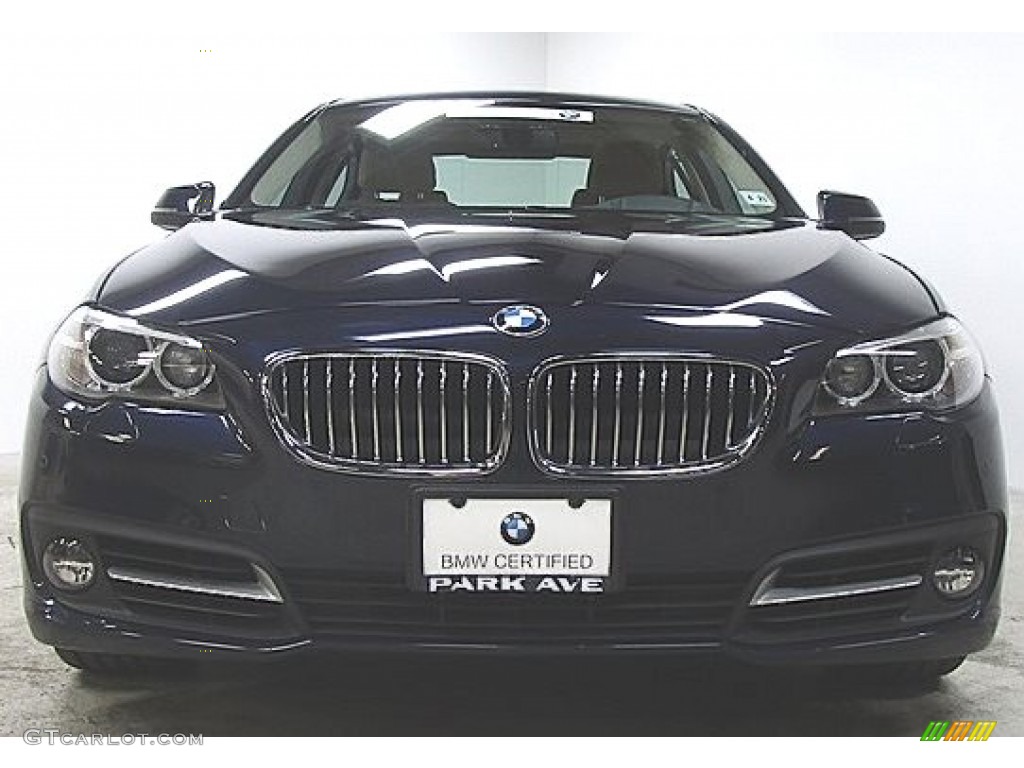 2016 5 Series 535i xDrive Sedan - Imperial Blue Metallic / Venetian Beige/Black photo #4