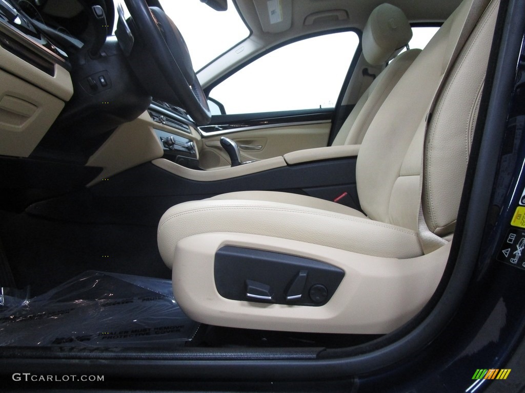 2016 5 Series 535i xDrive Sedan - Imperial Blue Metallic / Venetian Beige/Black photo #7