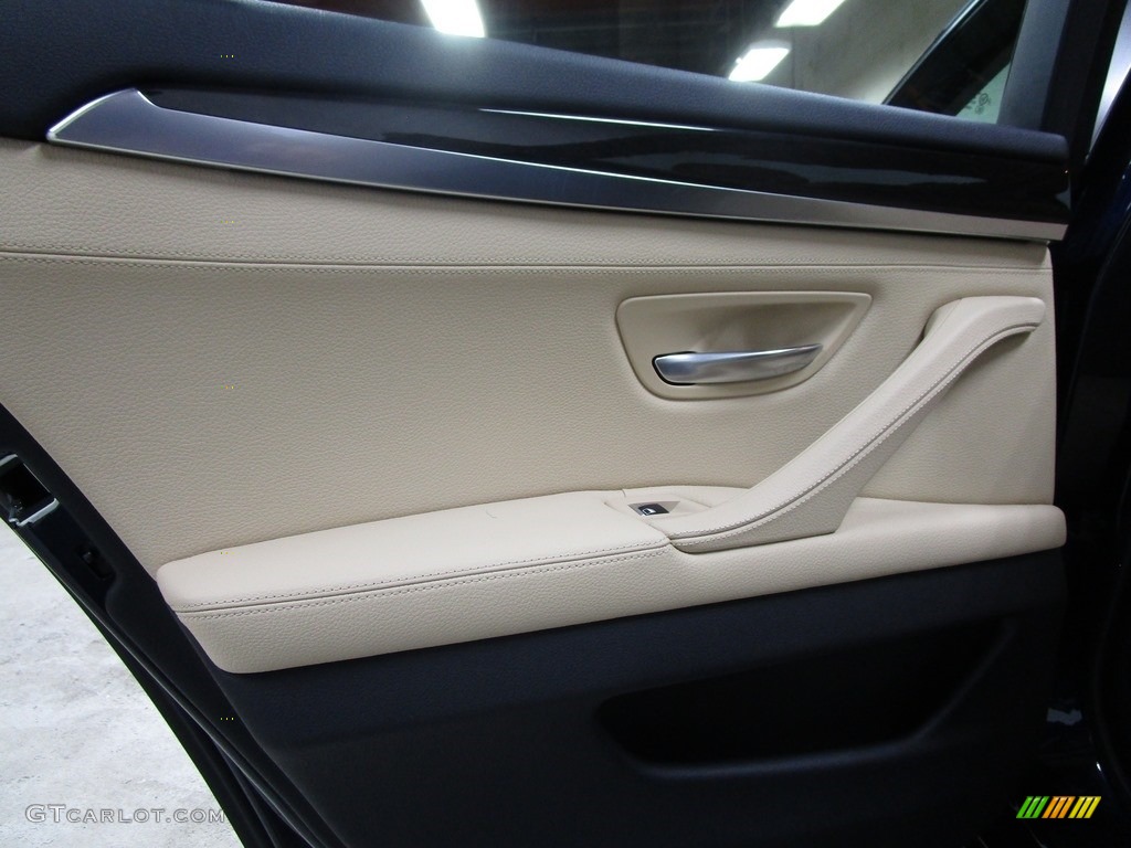 2016 5 Series 535i xDrive Sedan - Imperial Blue Metallic / Venetian Beige/Black photo #8