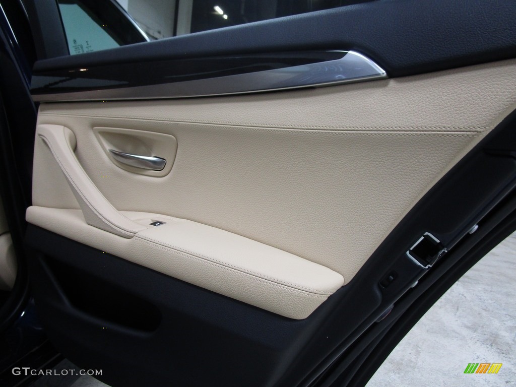 2016 5 Series 535i xDrive Sedan - Imperial Blue Metallic / Venetian Beige/Black photo #14