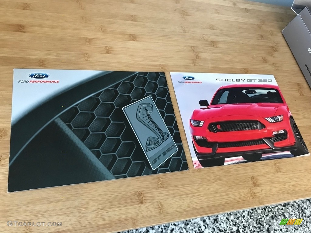 2016 Ford Mustang Shelby GT350R Books/Manuals Photo #132629988