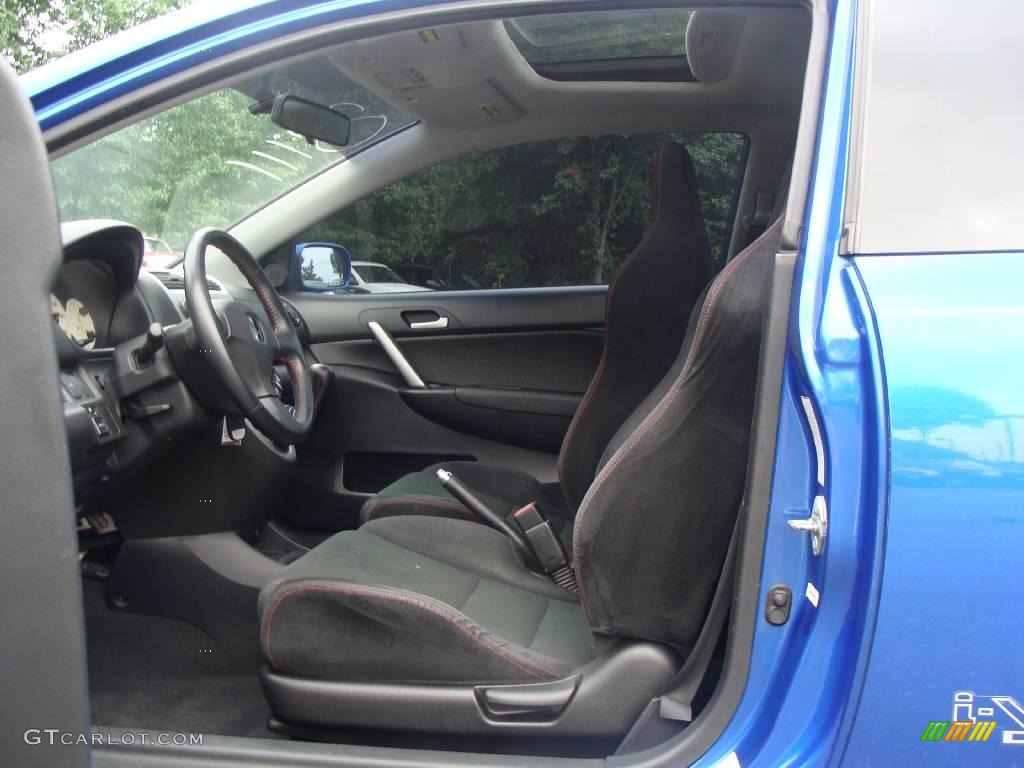 2003 Civic Si Hatchback - Vivid Blue / Black photo #10
