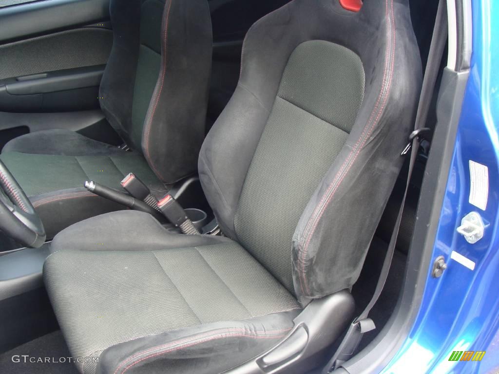 2003 Civic Si Hatchback - Vivid Blue / Black photo #11