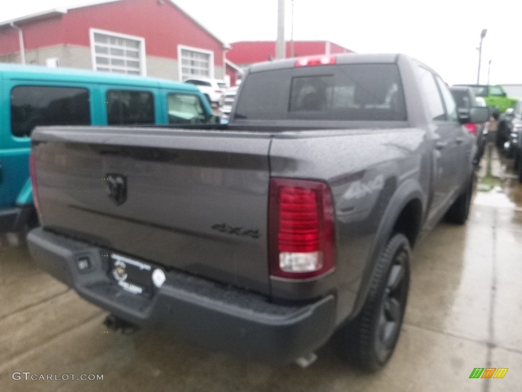 2019 1500 Classic Warlock Crew Cab 4x4 - Granite Crystal Metallic / Black/Diesel Gray photo #4