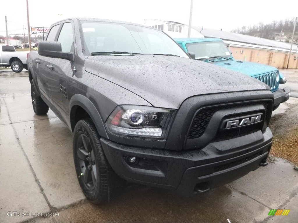 Granite Crystal Metallic 2019 Ram 1500 Classic Warlock Crew Cab 4x4 Exterior Photo #132631911