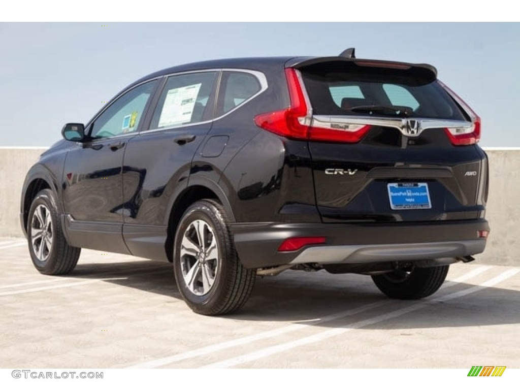 2019 CR-V LX AWD - Crystal Black Pearl / Black photo #2